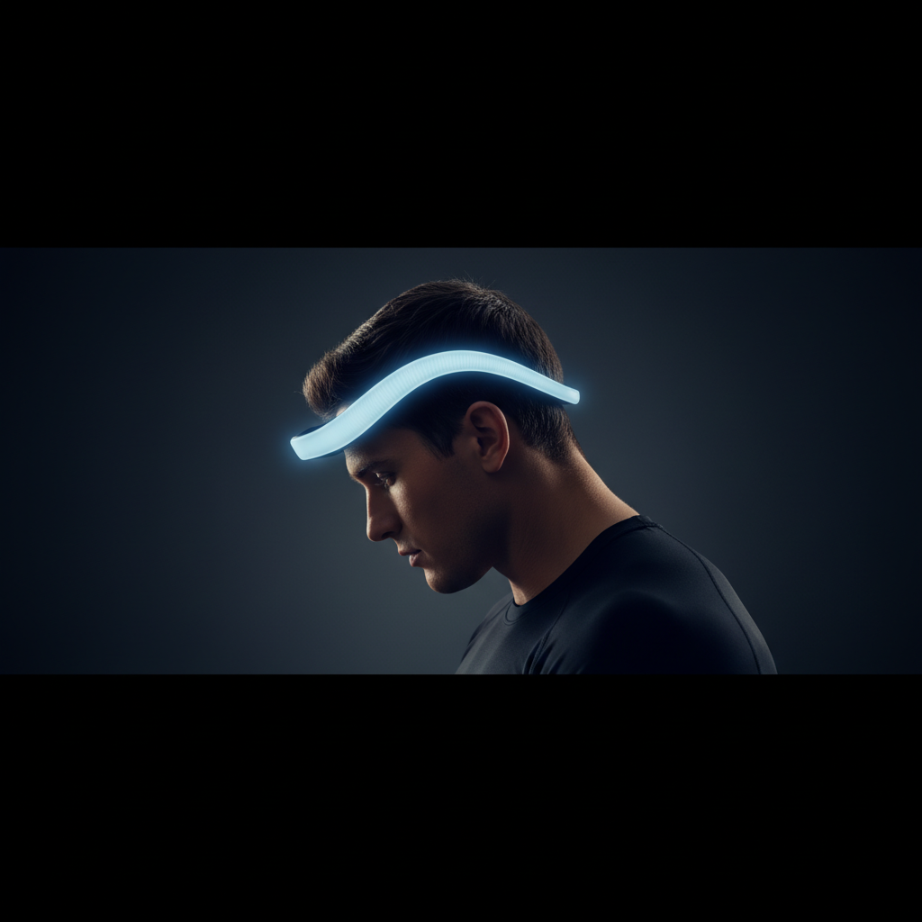 PEMF therapy applicator near cranial area
