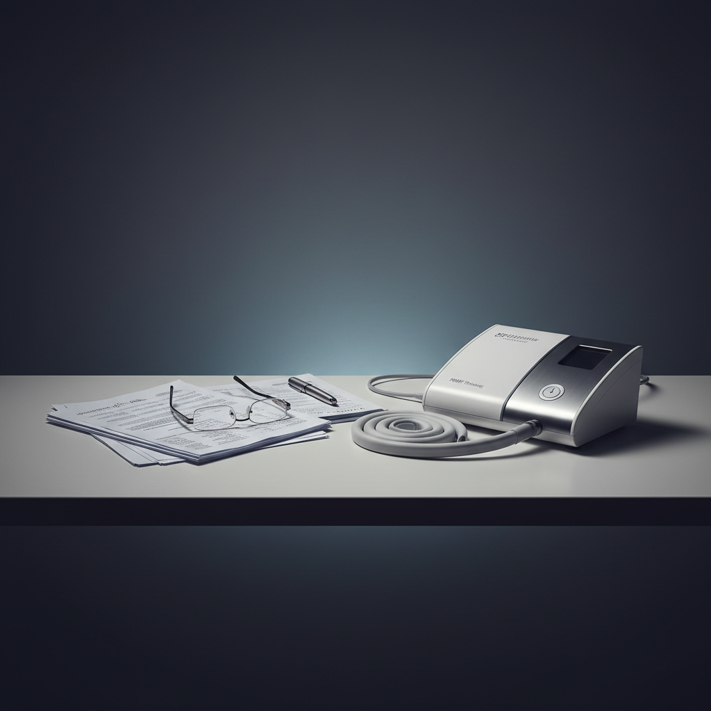 Clinical desk with PEMF therapy device
