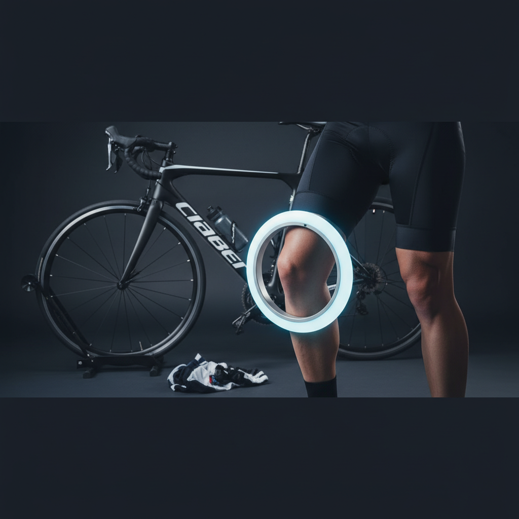 Cyclist's knee with PEMF therapy