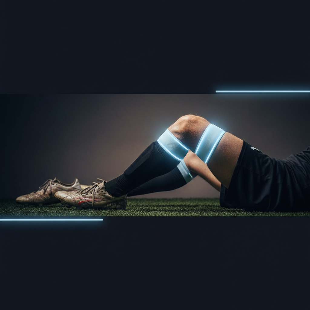 Footballer's hamstring with PEMF therapy
